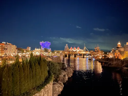 夜ディズニーシー