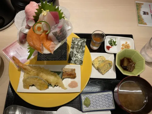 海鮮パフェ