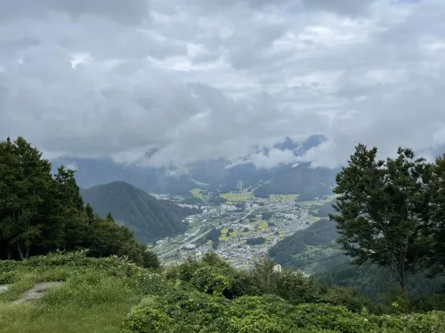 越後湯沢の景色